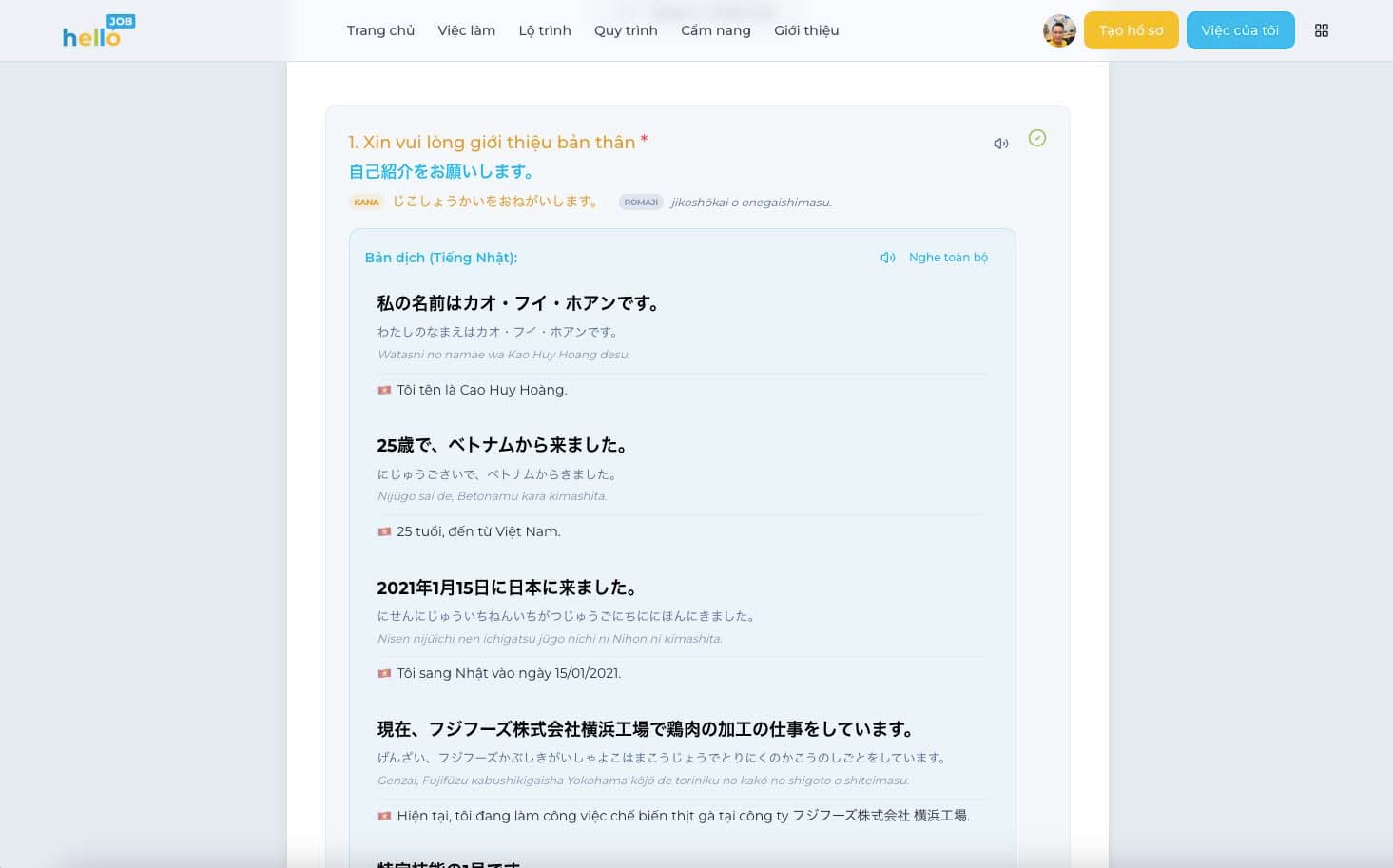 3. AI Gợi ý việc làm
